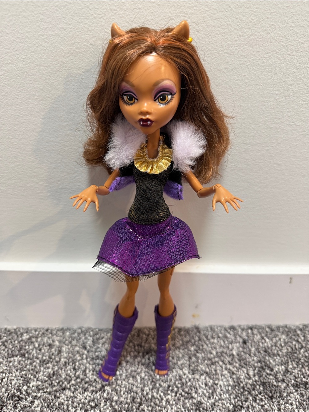 Monster High Ghouls Alive Clawdeen Wolf Doll